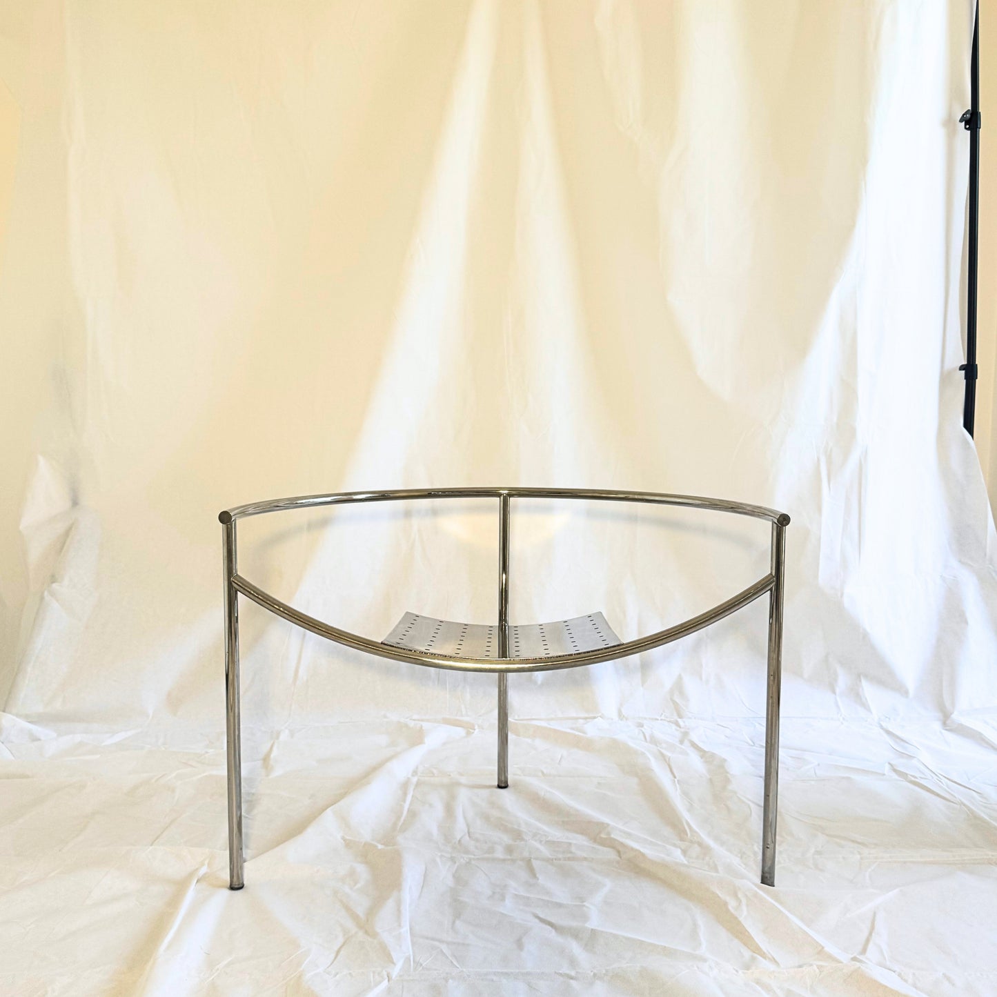Vintage 1980s French Philippe Starck “Dr. Sonderbar” Chairs for XO in Chrome Steel